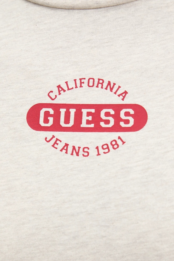 Guess Jeans t-shirt bawełniany W5BI47.KCTX1 szary