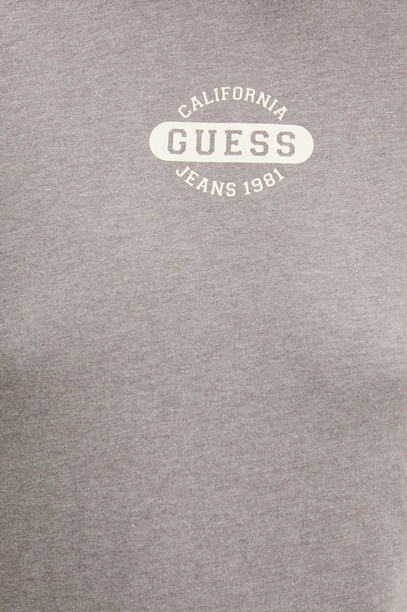 Bavlnené tričko Guess Jeans W5BI47.KCTX1 sivá
