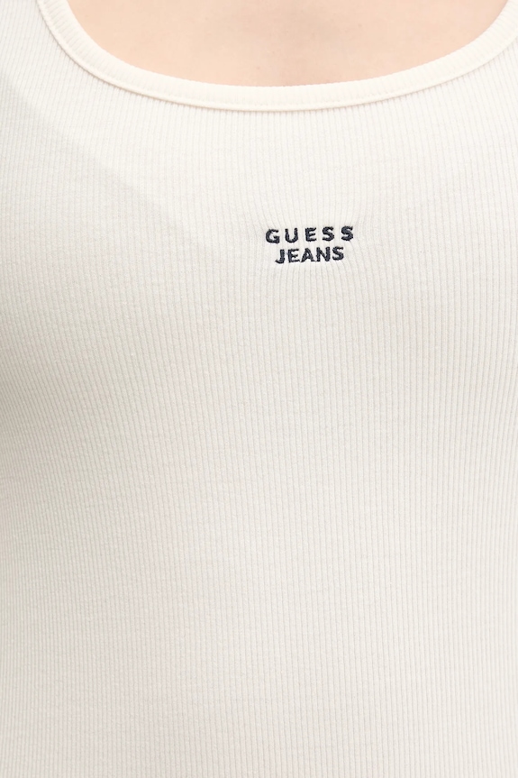 Top Guess Jeans W5BP04.KA0H1 béžová