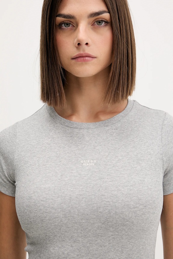 Guess Jeans t-shirt szary W5BP45.KA0H1