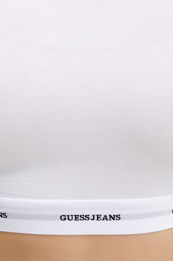 Tričko Guess Jeans W5YZ02.KBBU1 biela