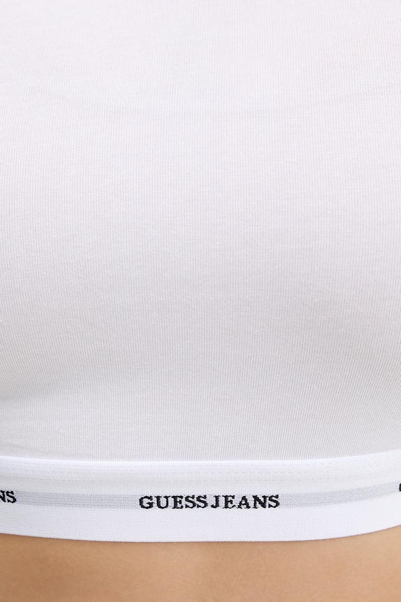 Tričko Guess Jeans W5YZ02.KBBU1 biela