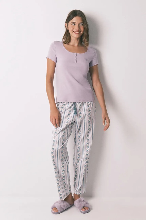 Odjeća Majica kratkih rukava women'secret 3272278 ljubičasta