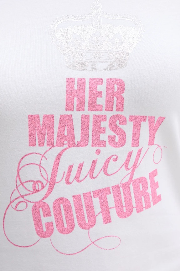 Juicy Couture t-shirt JCNCT225464 fehér