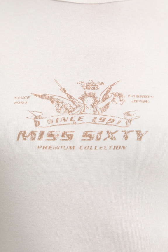 Miss Sixty tricou 6S3SJ56300 bej