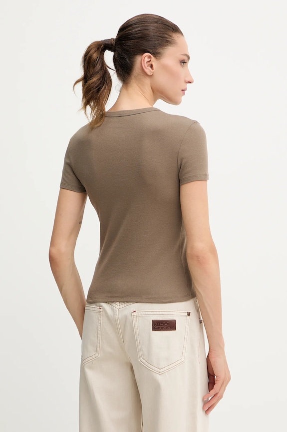 Îmbrăcăminte Miss Sixty tricou 6S3SJ56300 maro