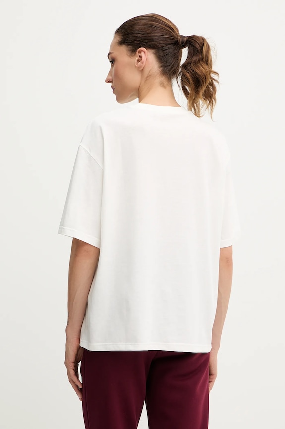 Odzież Miss Sixty t-shirt z domieszką lnu 6S3SJ59200 beżowy