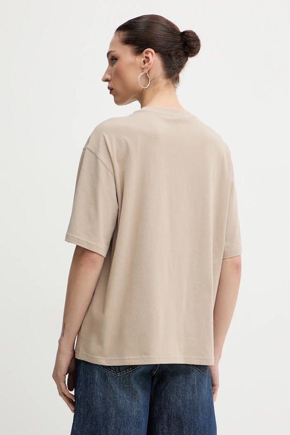 Îmbrăcăminte Miss Sixty tricou din amestec de in 6S3SJ59200 bej