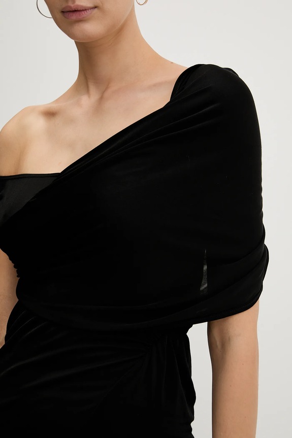 Majica Rick Owens Lilies Sahara črna LI02E3108.JVS