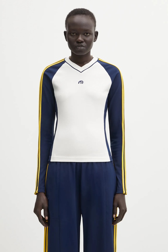 adidas Originals longsleeve shirt Miaou Top slim white KD1483