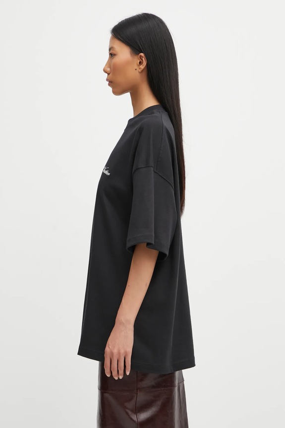 WRSTBHVR t-shirt bawełniany Clayton U1025TT.3054 czarny AW25