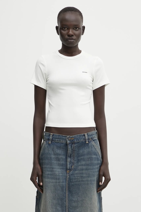 WRSTBHVR t-shirt Janina slim beige W1025SB.2978