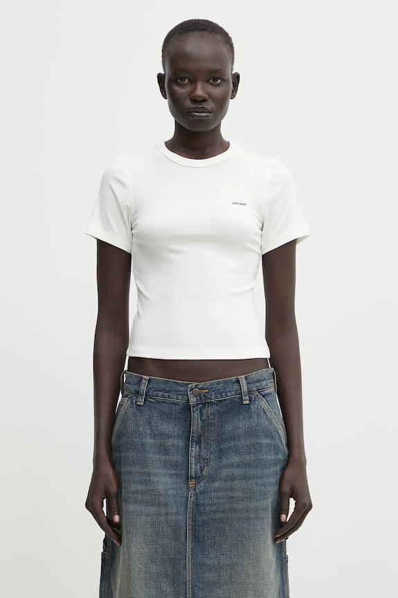 WRSTBHVR t-shirt Janina slim beige W1025SB.2978