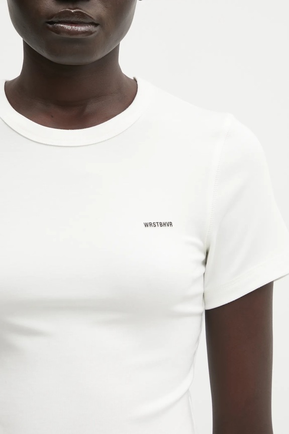 WRSTBHVR t-shirt Janina beige W1025SB.2978