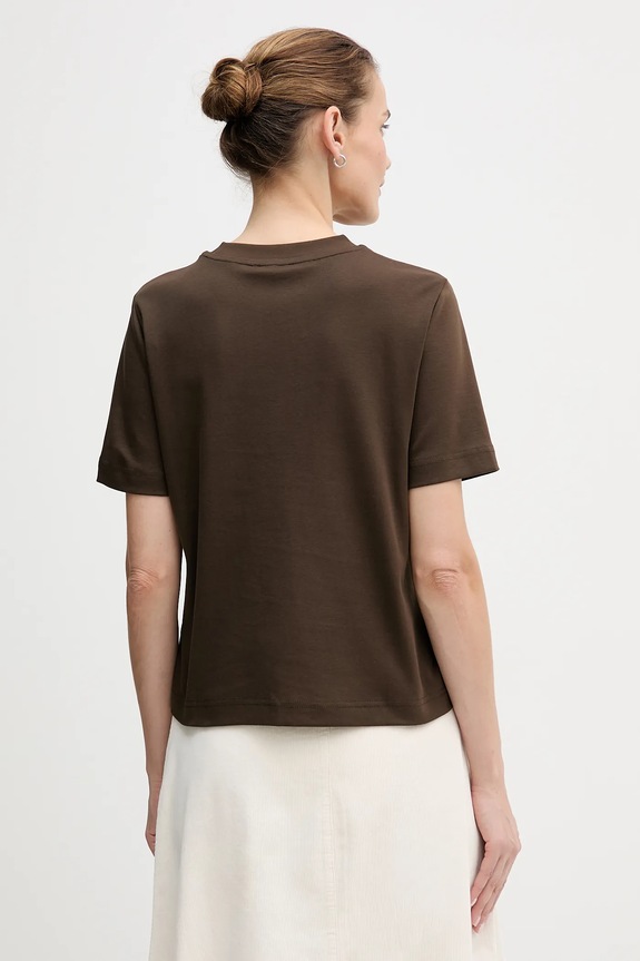Одяг Бавовняна футболка United Colors of Benetton 3DCJD10B5 коричневий