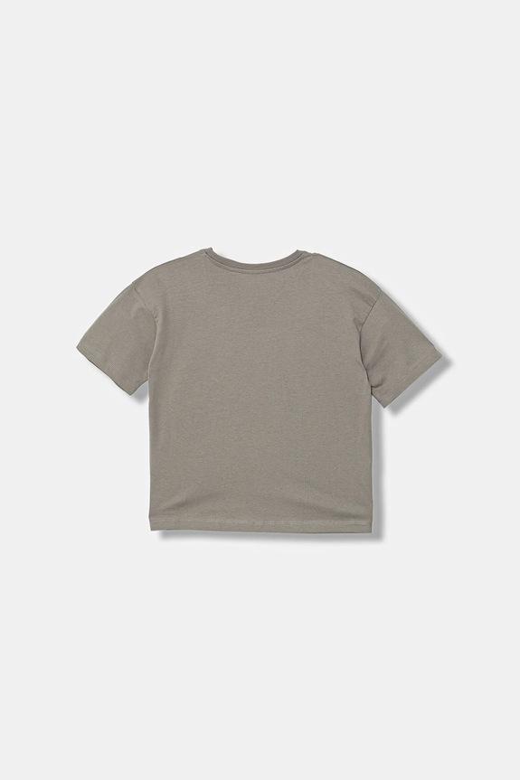 Calvin Klein Jeans t-shirt bawełniany dziecięcy IG0IG02973.9BYA szary AW25