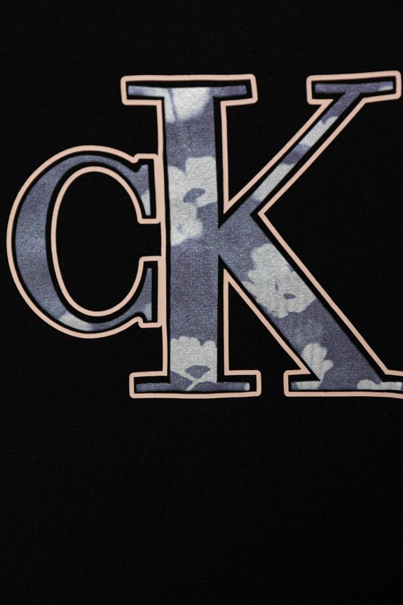 Calvin Klein Jeans t-shirt bawełniany dziecięcy czarny IG0IG02975.9BYA