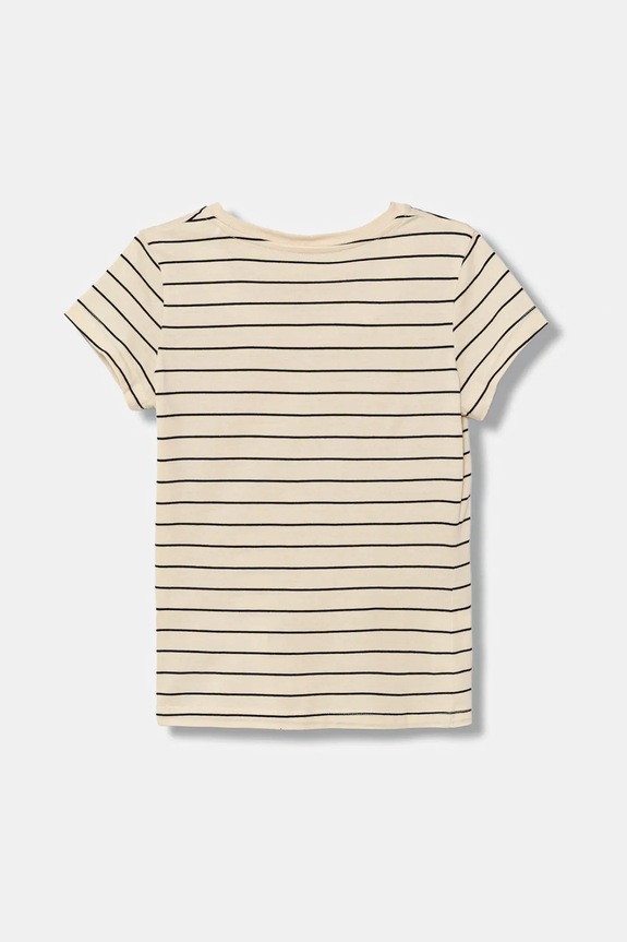 BIMBA Calvin Klein Jeans t-shirt in cotone per bambini IG0IG02992.9BYA beige