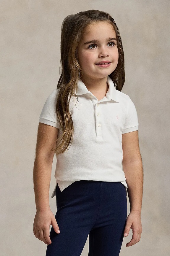 Polo Ralph Lauren t-shirt cotone bianco 312573242005