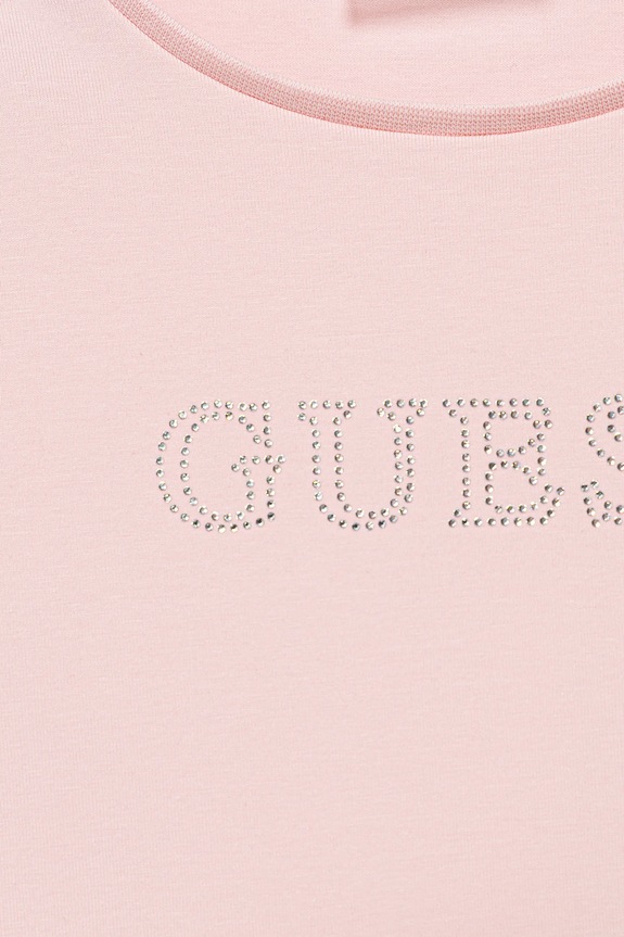 Dziewczynka Guess t-shirt dziecięcy J4RI49.J1314.9BYA różowy
