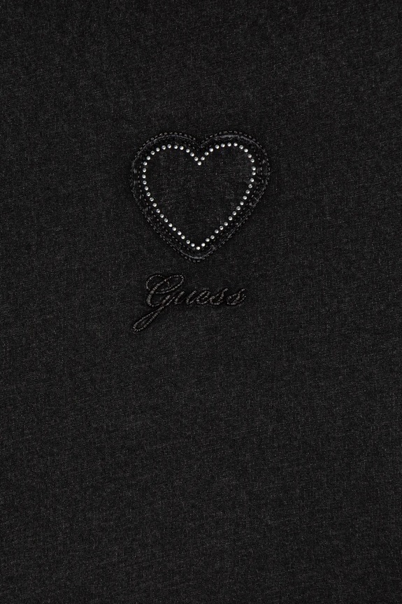 Dziewczynka Guess t-shirt dziecięcy J5YI06.K8HM4.9BYA czarny