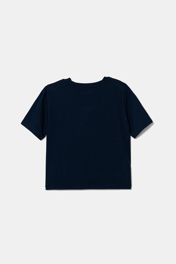 Dječja majica kratkih rukava Guess J5YI19.K6YW4.9BYA mornarsko plava AW25