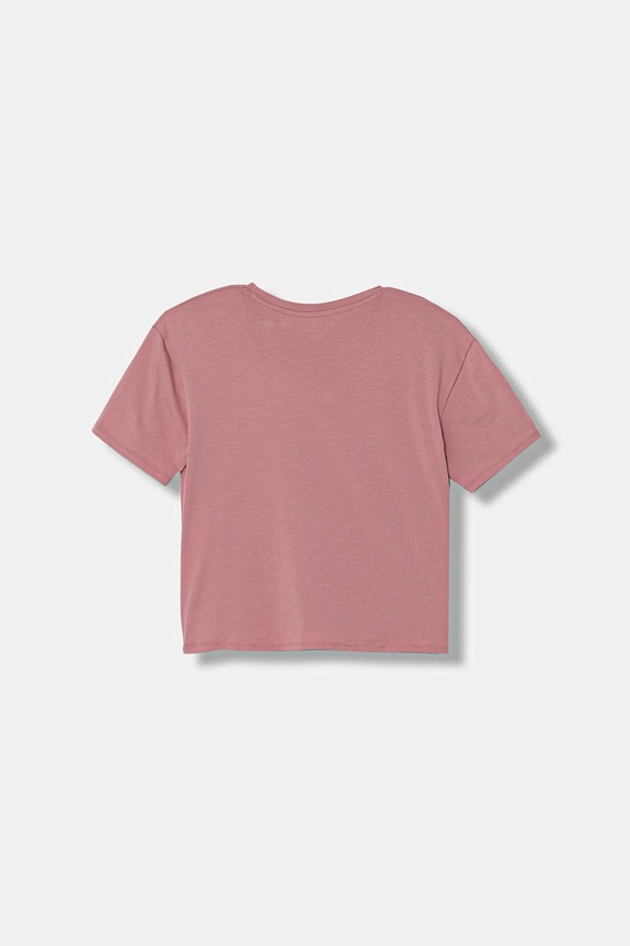 Guess t-shirt dziecięcy J5YI31.K6YW4.9BYA różowy AW25