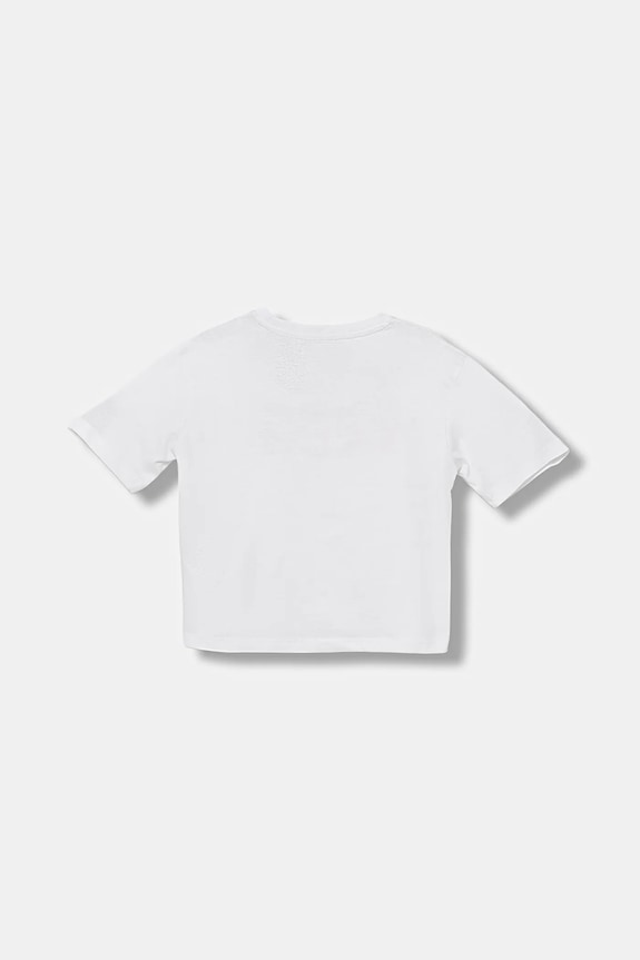Guess t-shirt bawełniany dziecięcy J5YI47.K8HM4.9BYA biały AW25
