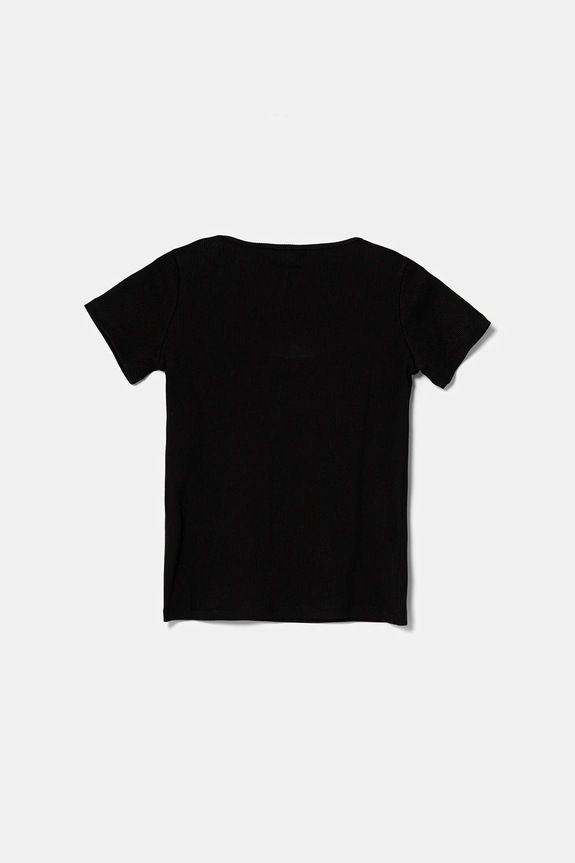 Guess t-shirt dziecięcy J5YP03.KB1O1.9BYA czarny AW25