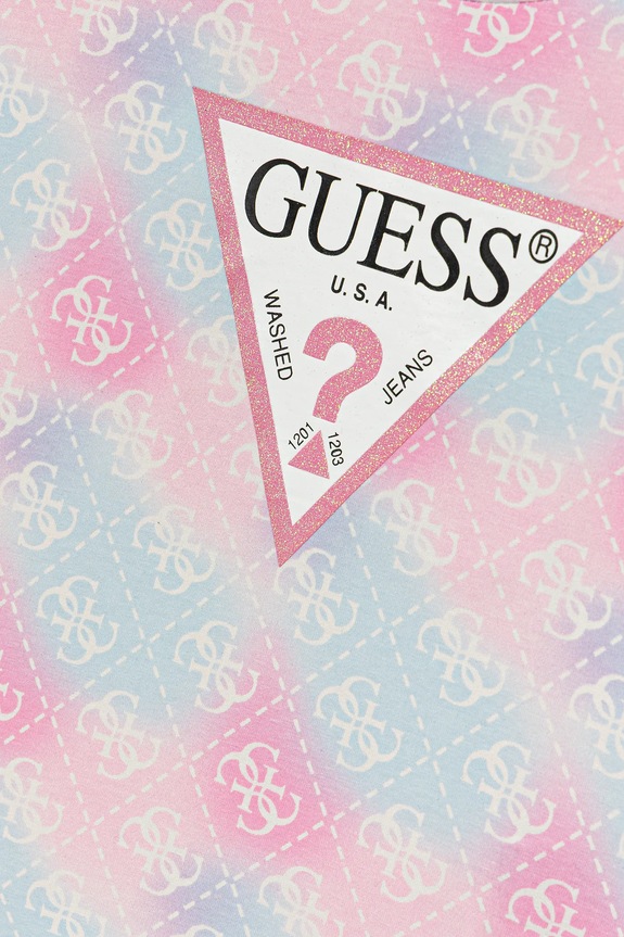 Dziewczynka Guess t-shirt dziecięcy K5YI02.K6YW4.9BYA różowy
