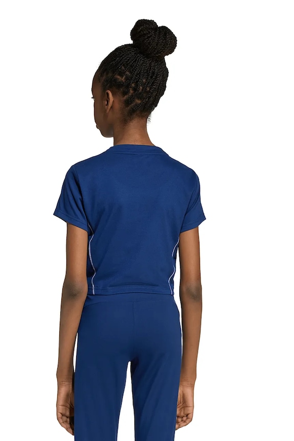 adidas tricou copii JM3855 bleumarin