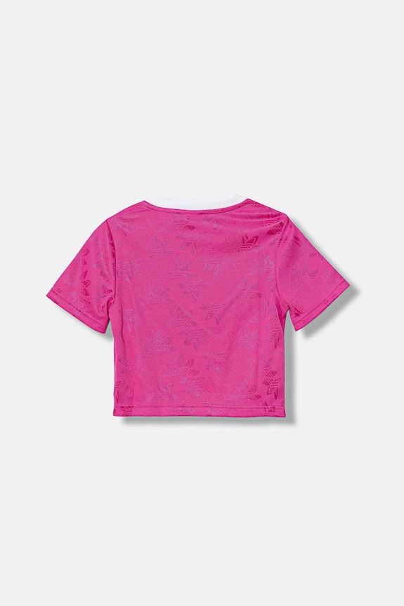 Κοριτσίστικα Παιδικό μπλουζάκι adidas Originals JV7683 ροζ