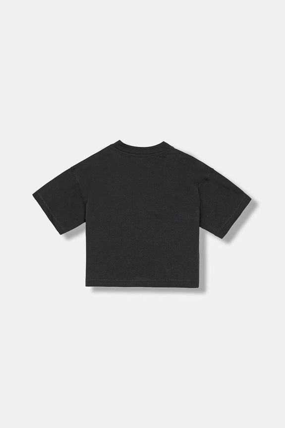 Παιδικό βαμβακερό μπλουζάκι Diesel TIXAN T-SHIRT J02428.00YI9 μαύρο SS26