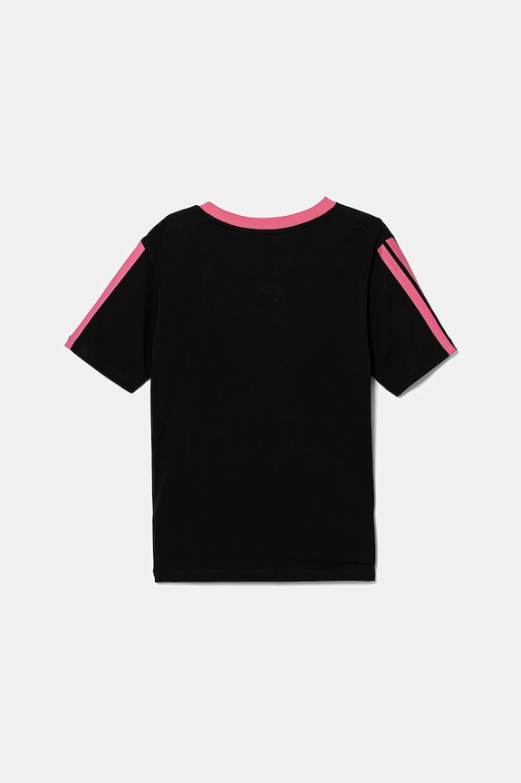 Dziewczynka adidas t-shirt bawełniany dziecięcy JW8633 czarny