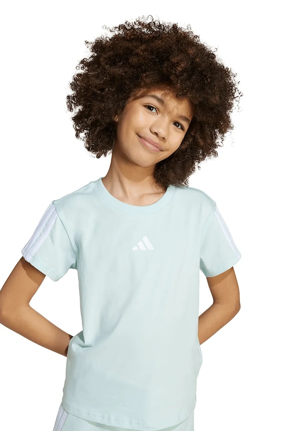 Detské bavlnené tričko adidas JY4974