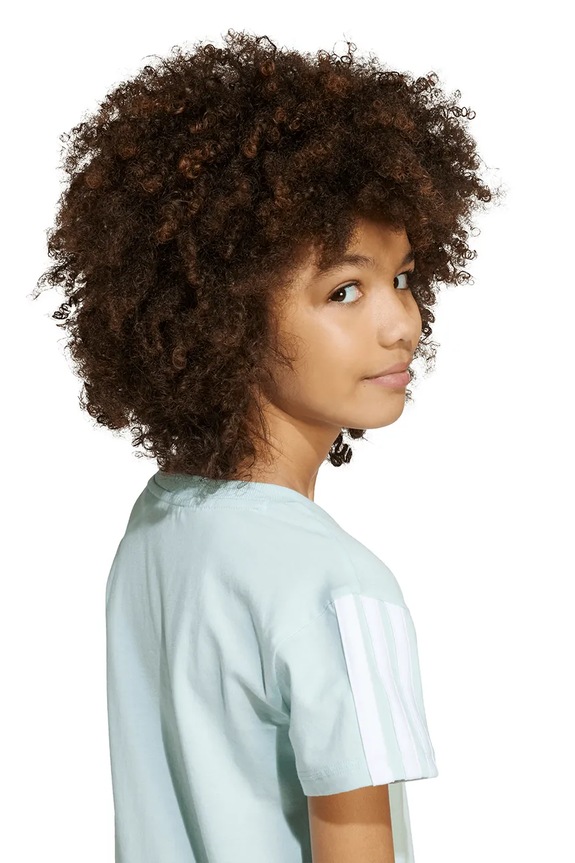 Detské bavlnené tričko adidas JY4974
