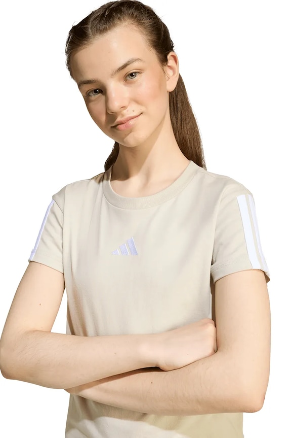 Detské bavlnené tričko adidas KB7299
