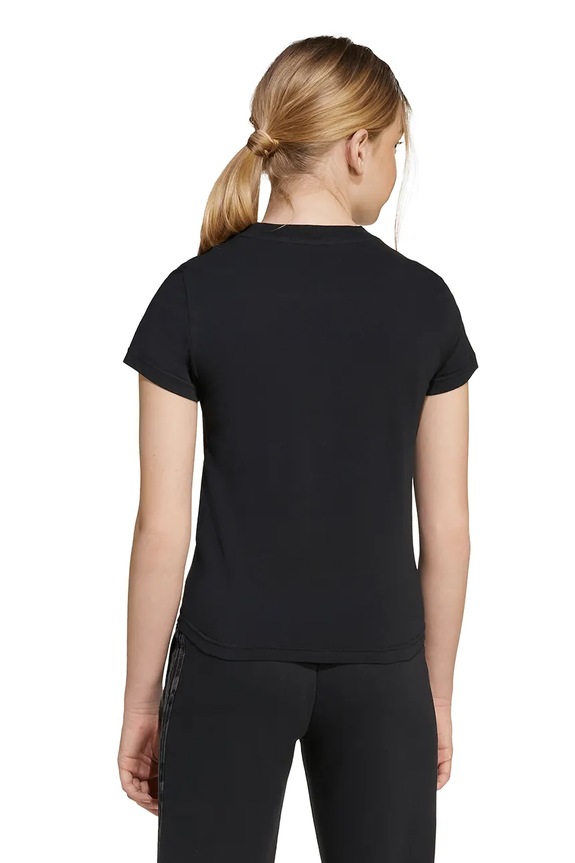 adidas t-shirt in cotone per bambini KC5448 nero