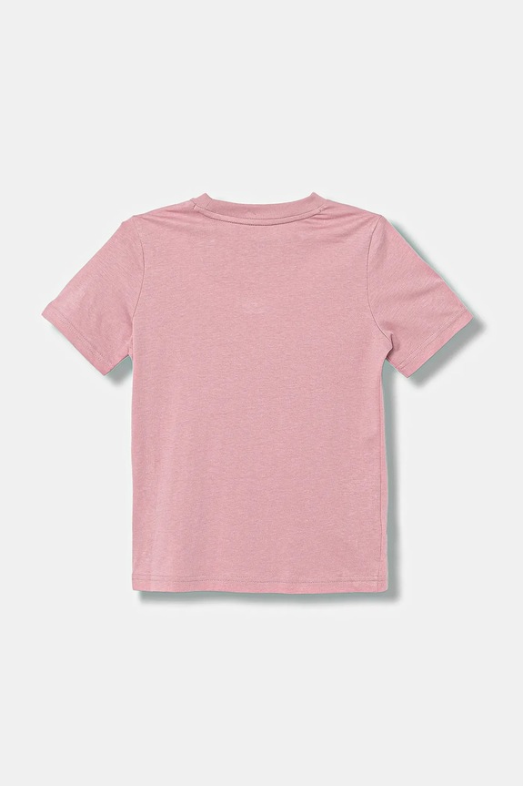 Puma tricou de bumbac pentru copii ESS SCRIPT Tee G 685805 roz AW25