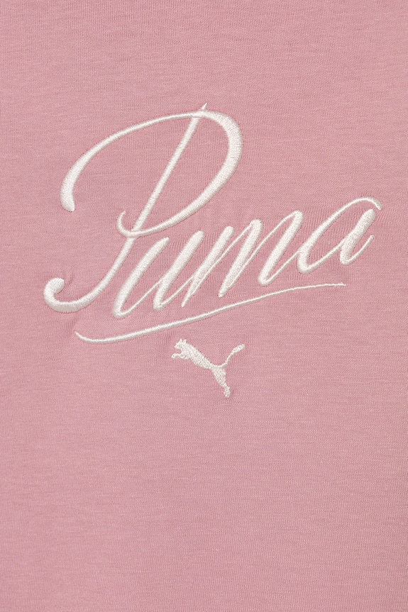 Fete Puma tricou de bumbac pentru copii ESS SCRIPT Tee G 685805 roz