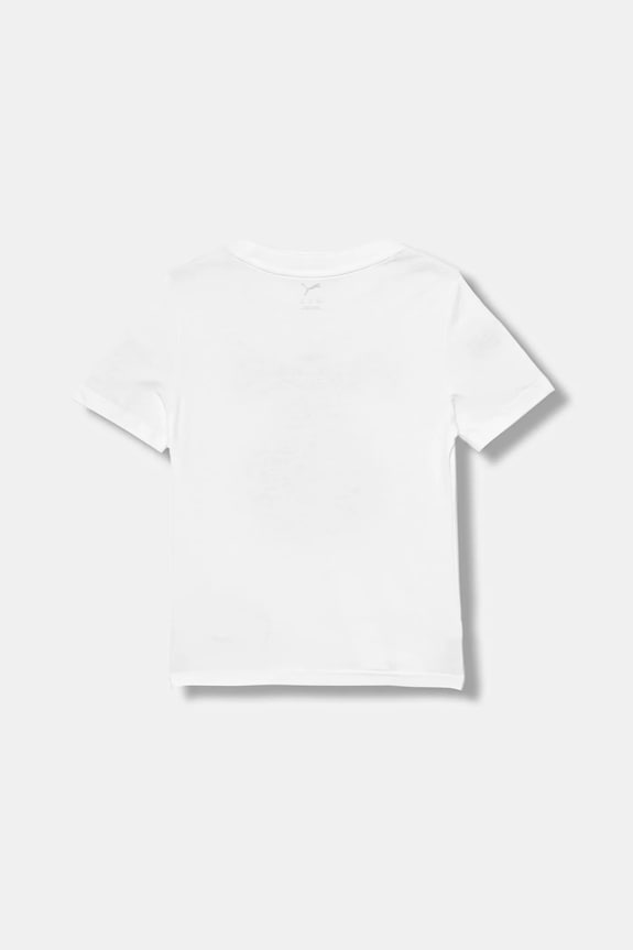 Puma tricou de bumbac pentru copii GRAPHIC Sneaker Tee G 688496 alb AW25