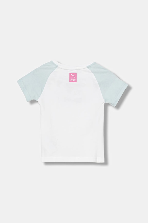 Detské bavlnené tričko Puma PUMA X HELLO KITTY & FRIENDS Slim Tee 632391 biela AW25
