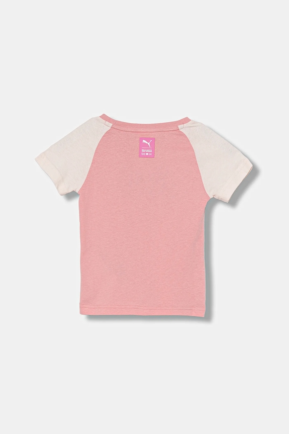 Detské bavlnené tričko Puma PUMA X HELLO KITTY & FRIENDS Slim Tee 632391 ružová AW25