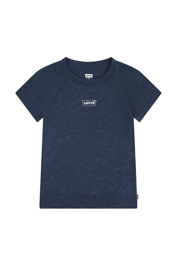 Levi's gyerek póló COLOR BLOCK RAGLAN TOP elasztánnal sötétkék 3EN517
