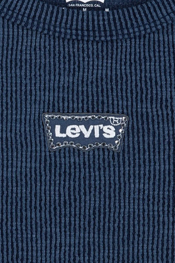 Lány Levi's gyerek póló COLOR BLOCK RAGLAN TOP 3EN517 sötétkék