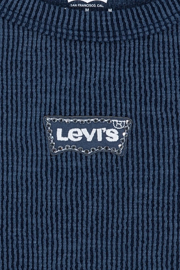 Lány Levi's gyerek póló COLOR BLOCK RAGLAN TOP 3EN517 sötétkék
