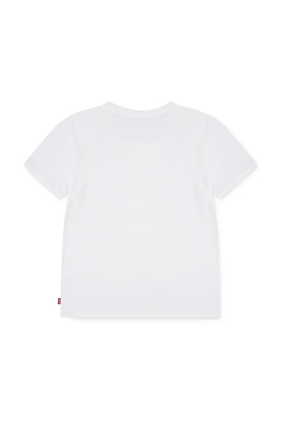 Levi's tricou copii FLORAL BATWING SS TEE 4EP008 alb AW25
