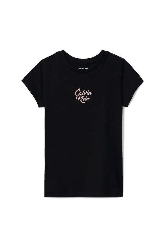 Calvin Klein Jeans t-shirt dziecięcy IG0IG03035.9BYA czarny AW25