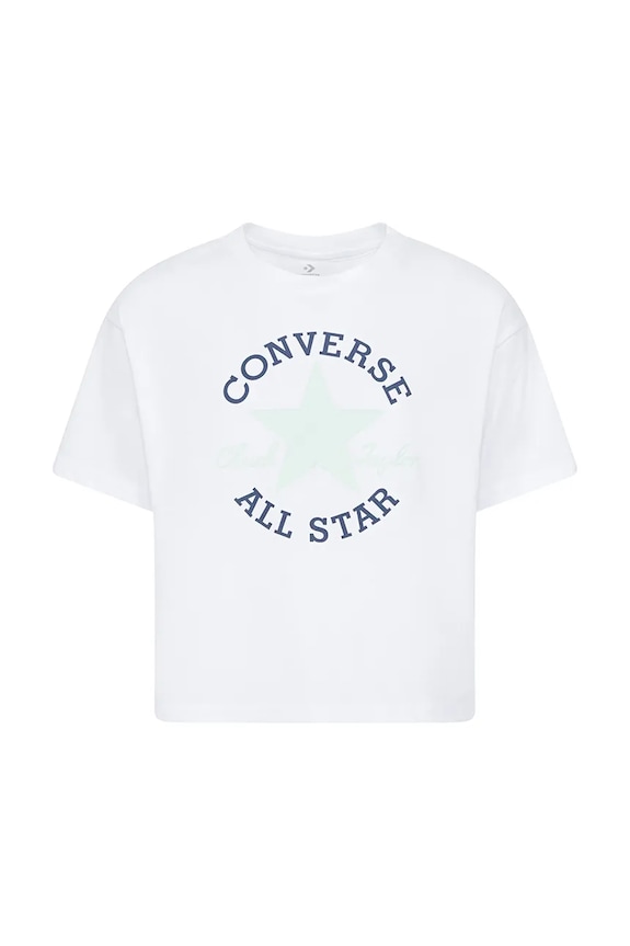 Παιδικό μπλουζάκι Converse άλλο γκρί 4CG896