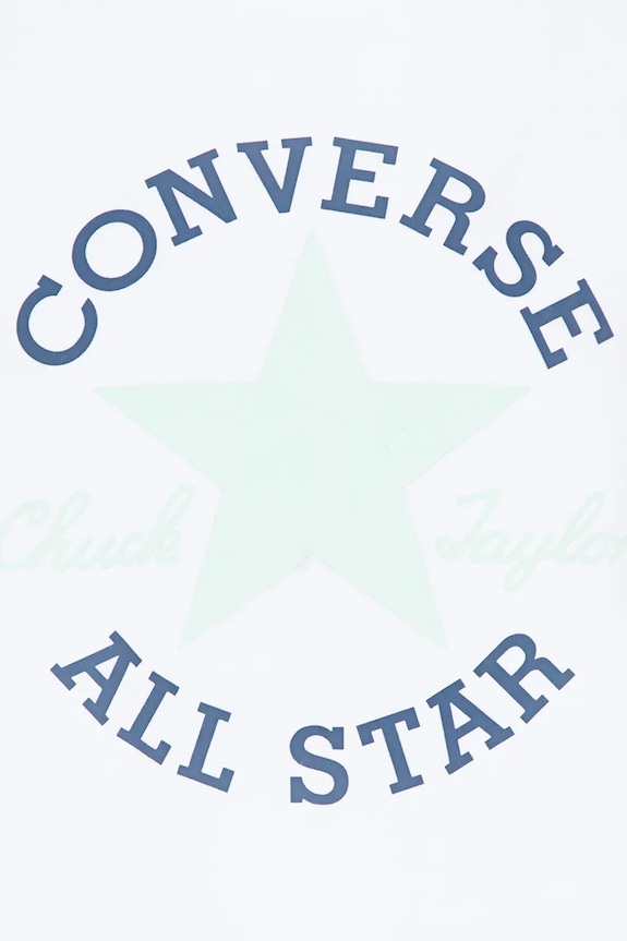 Κοριτσίστικα Παιδικό μπλουζάκι Converse 4CG896 γκρί